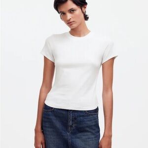 (Re)generative Cotton Ribbed Crewneck Tee